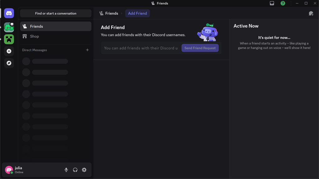 Launch Discord app