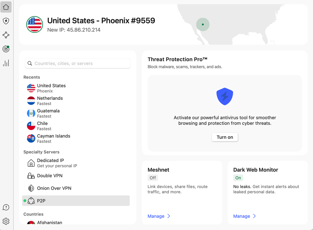 connect to a server nordvpn us july 2025