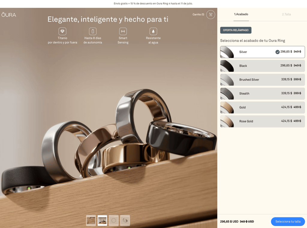 oura ring products