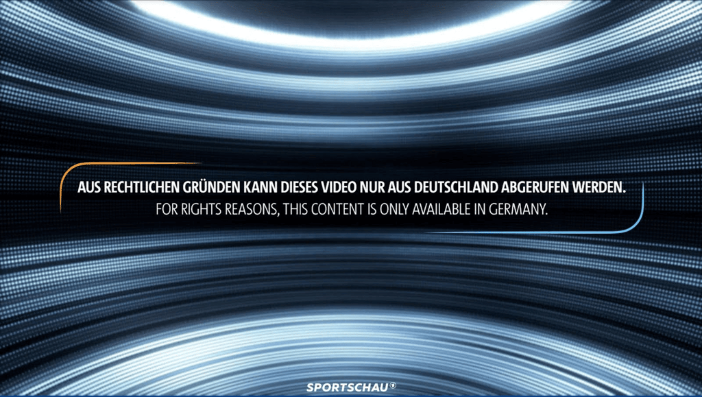 sportschau error message
