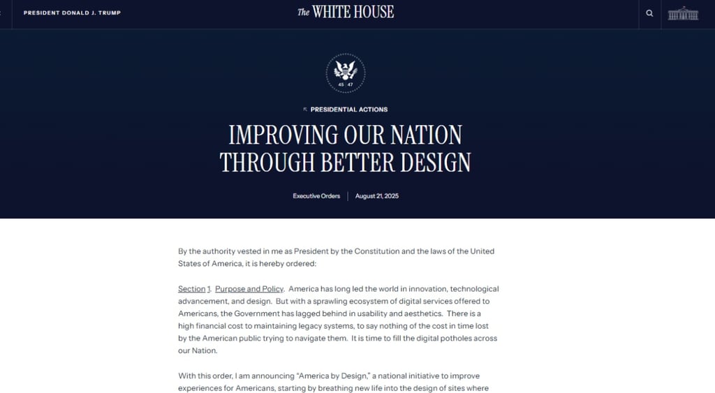 America by Design Executive Order