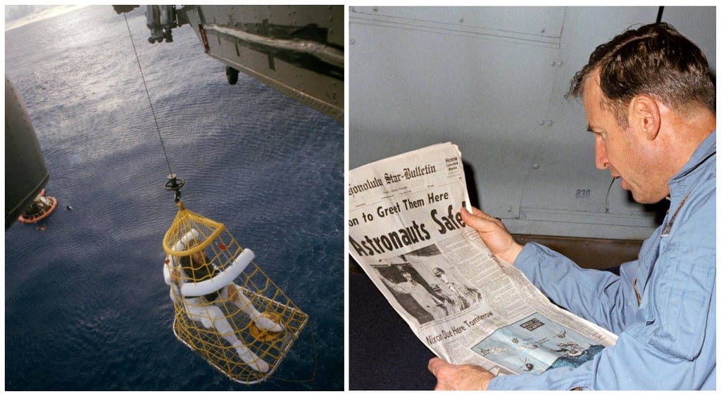 Lovell Apollo 13 newspaper