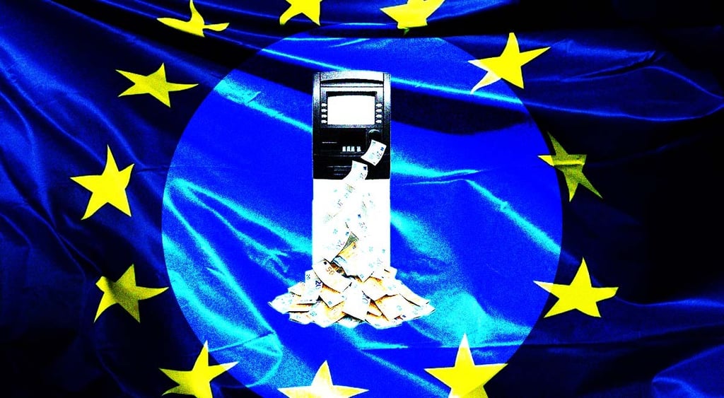 broken atm money eu flag
