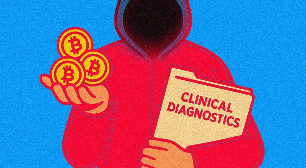 clinical diagnostics ransomware paid crypto coins