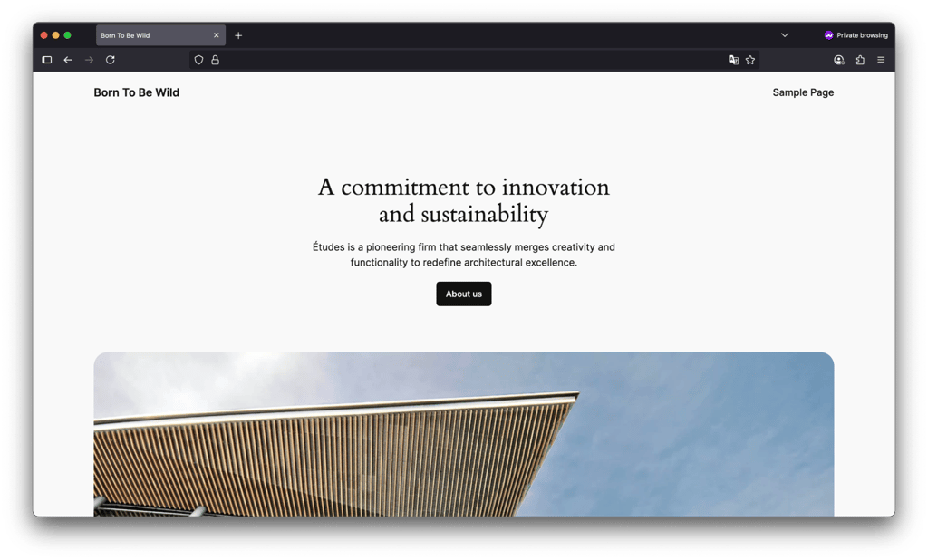 Creating a website with CLDY