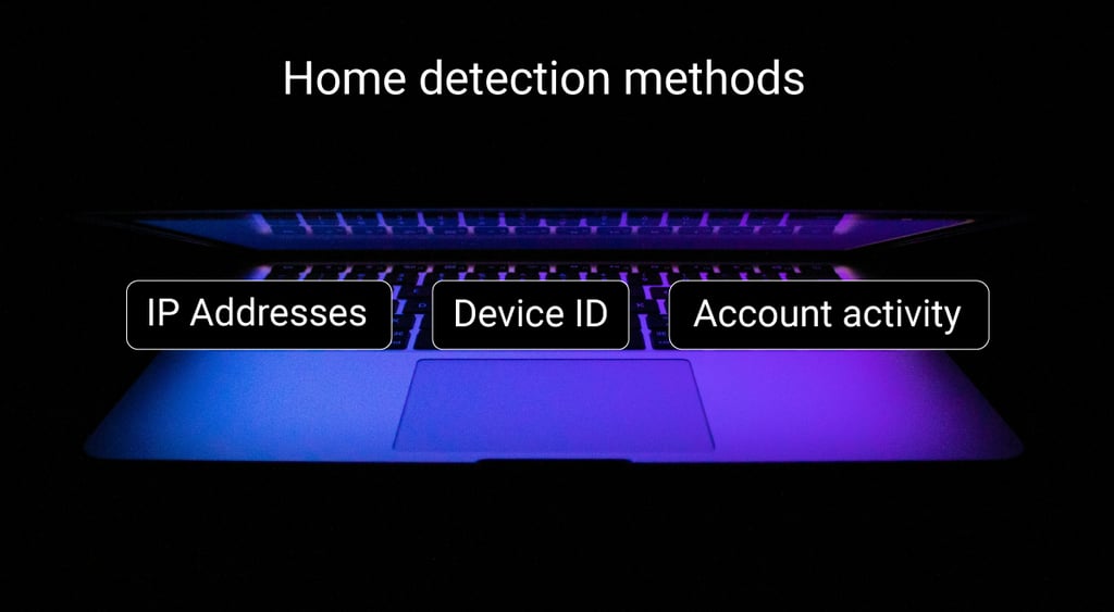 half open laptop, blue light, blank keyboard,