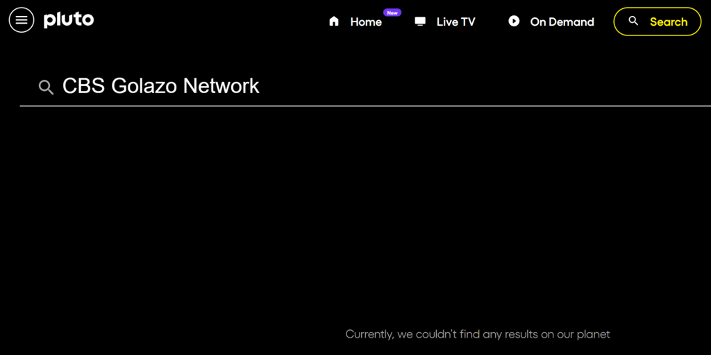 Pluto TV geoblocked