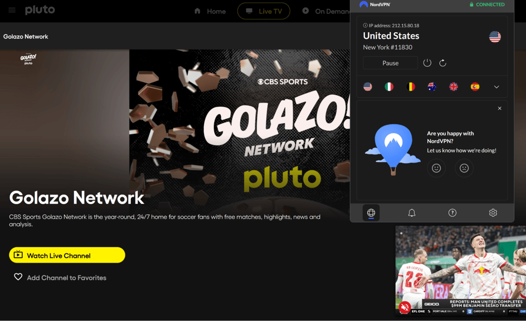 Pluto TV unblocked
