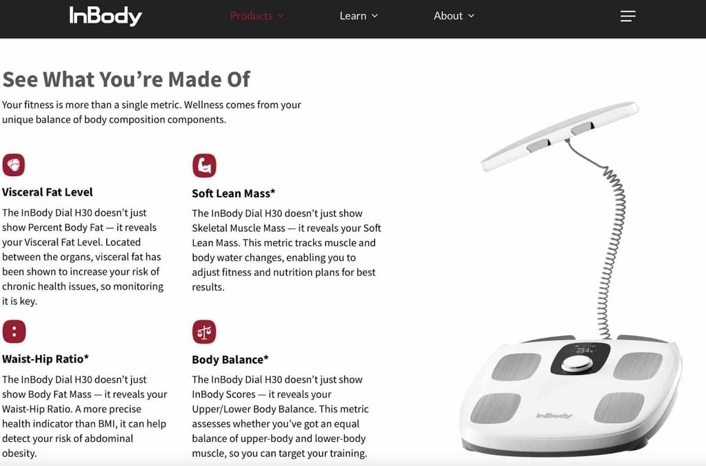 inbody metrics