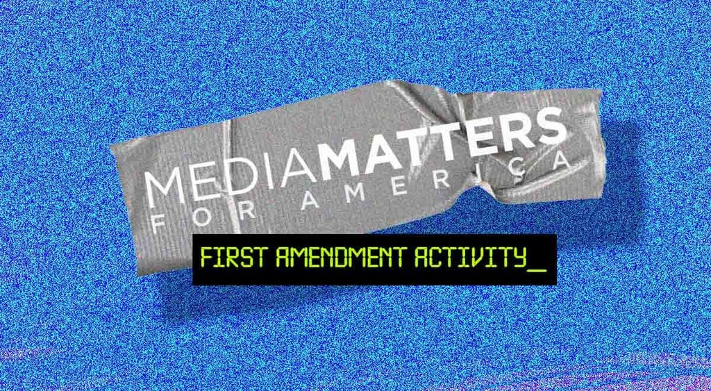 media matters logo first amendment activity ftc