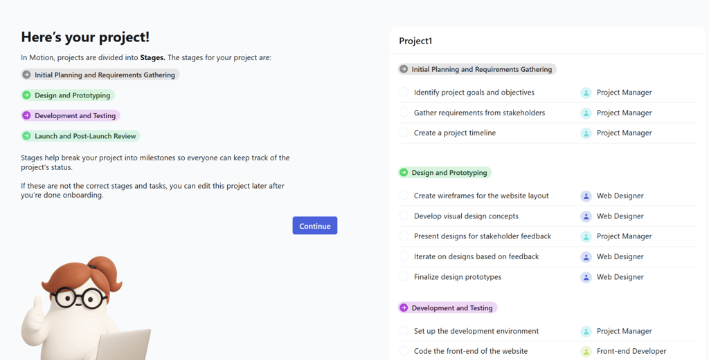 motion signup step 6