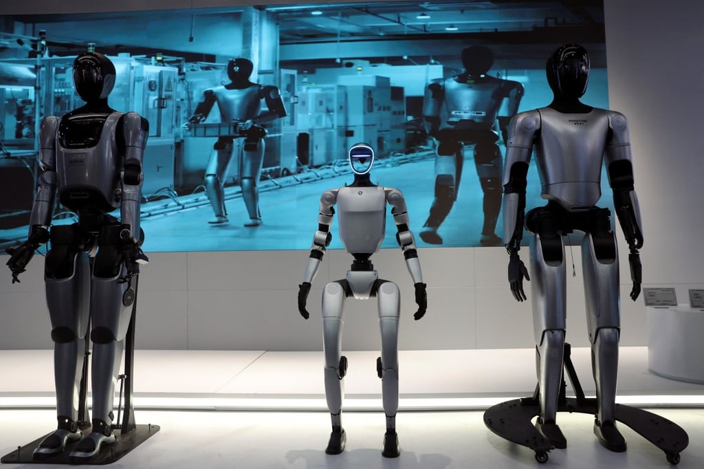 Robots on display