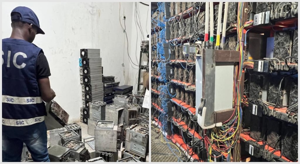 seized networking equipment