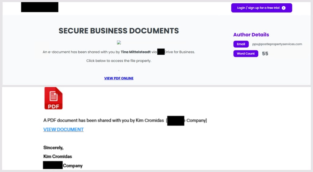 GenAI phishing attacks Unit 42 PDF