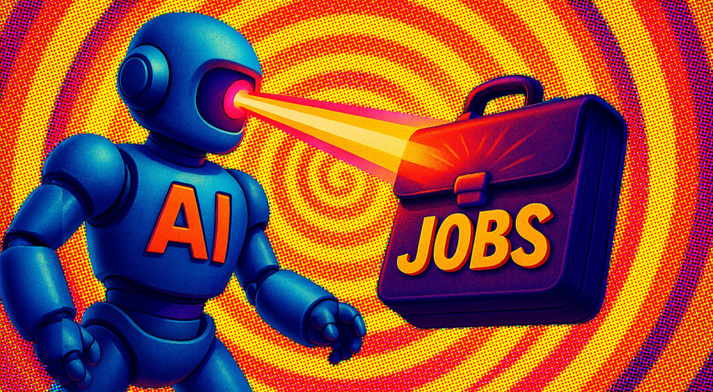 robot shooting lasers ai briefcase jobs
