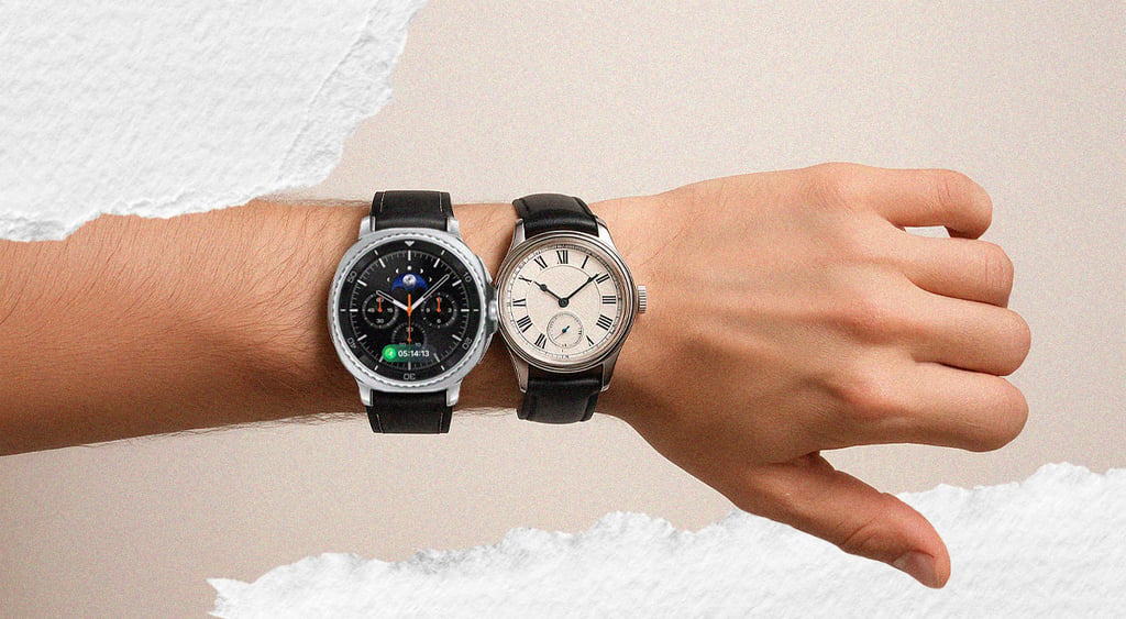 Samsung Watch 8 Classic vs mechanical watch