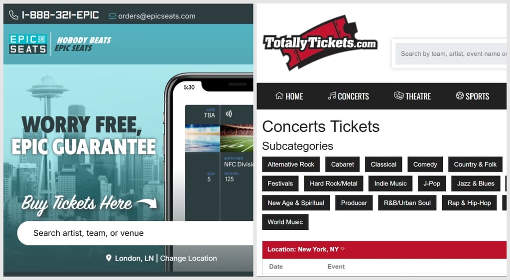 Ticket Brokers sued by FTC