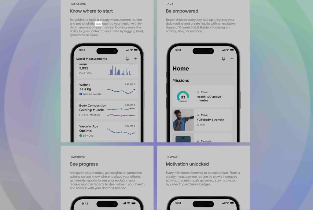 withings body comp app review