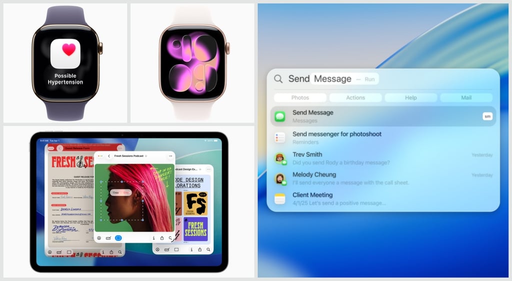New iOS 26 Apple device features
