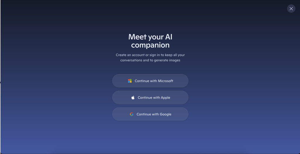 Copilot login