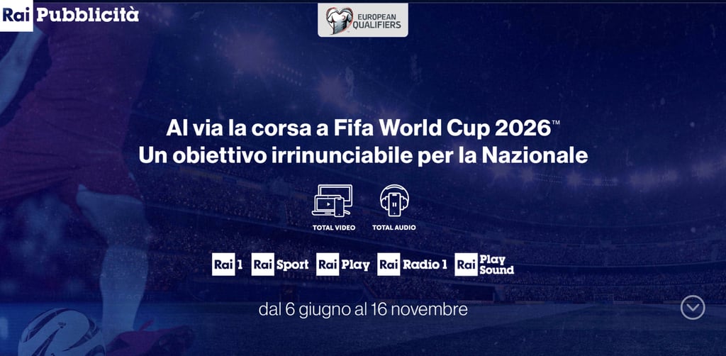 RaiPubblicita - football calendar