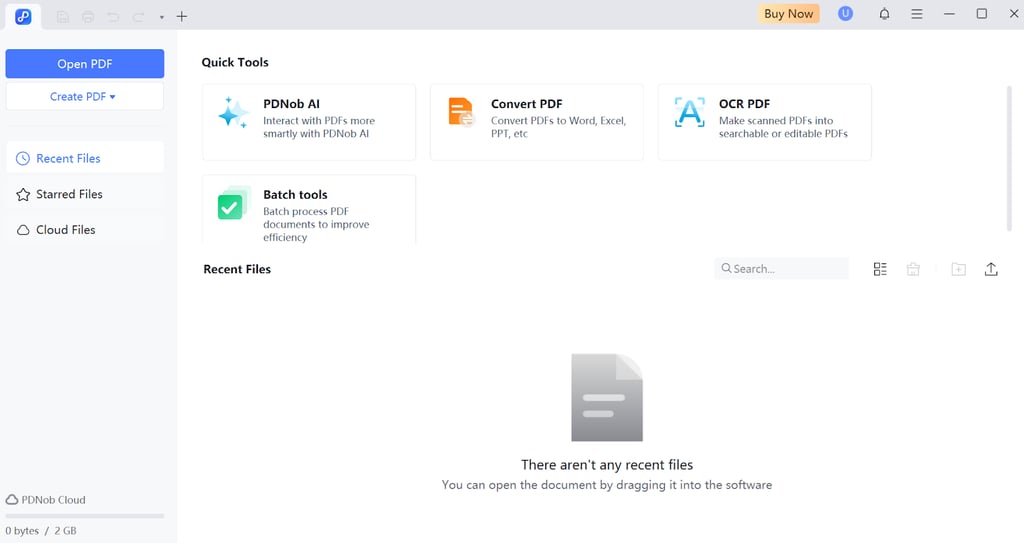 Execute Tenorshare PDNob