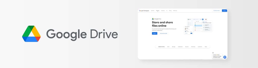 google drive banner