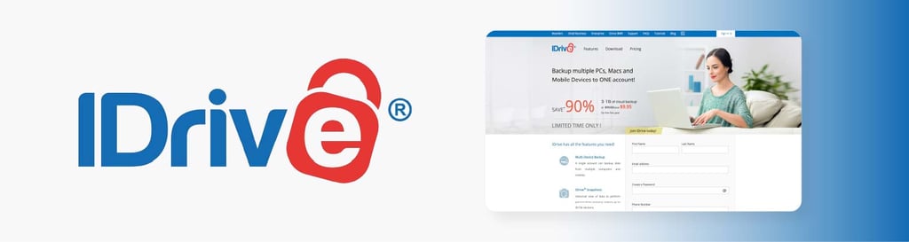 idrive cloud storage banner
