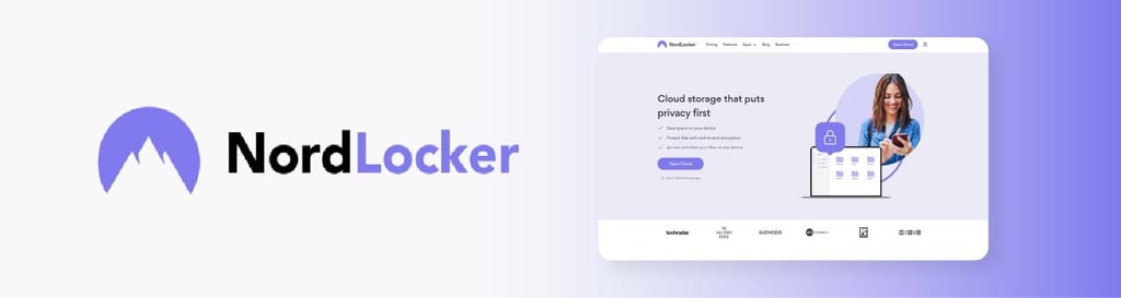 nordlocker cloud storage banner