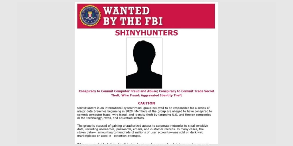 Shiny Hunters wanted poster