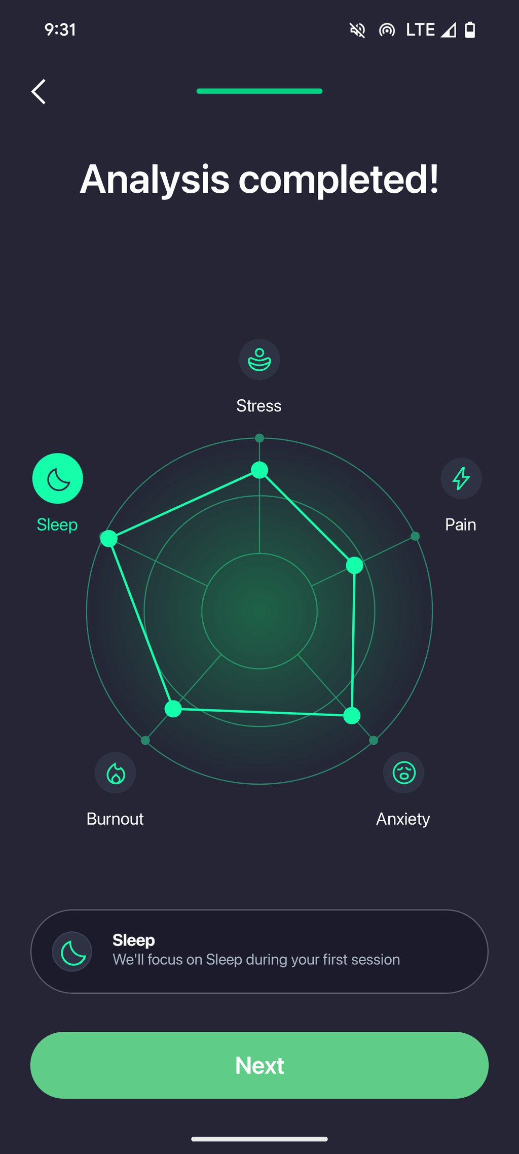 Pulsetto app: Analysis completed! upd