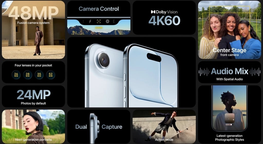 Apple iPhone 17 slide