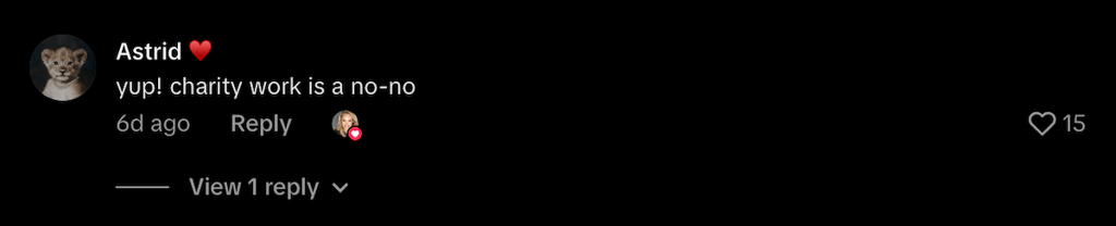 charity-tiktok-comment