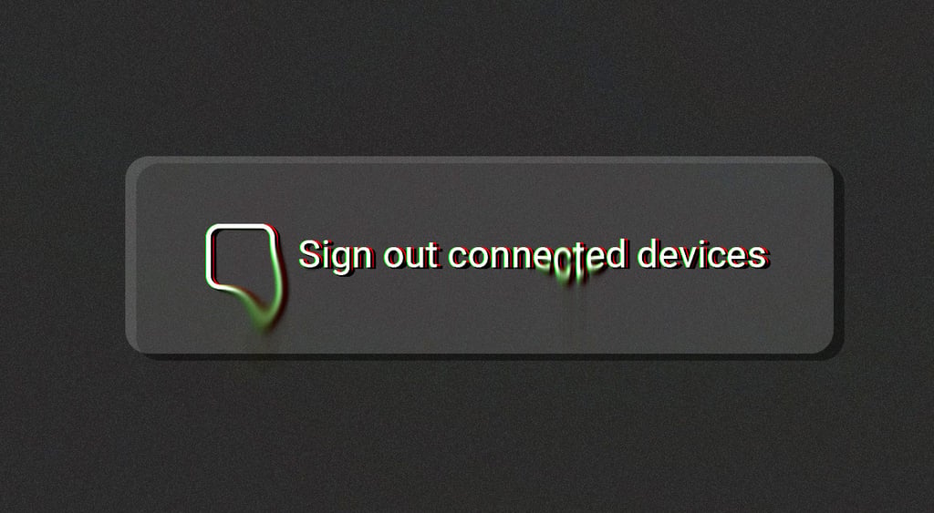 checbox sign out connected devices