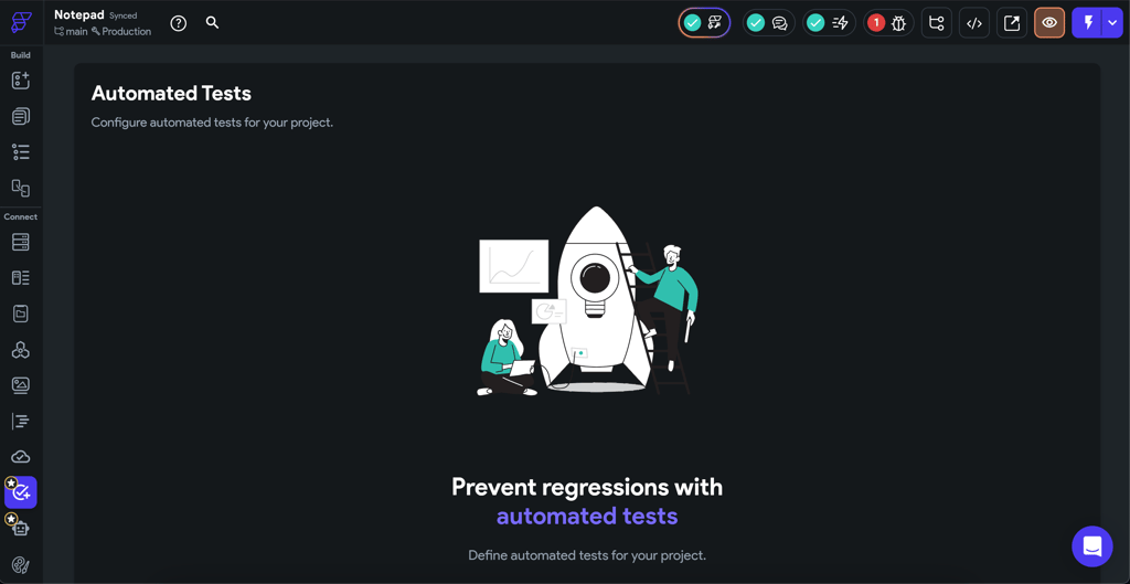 Automated tests on FlutterFlow