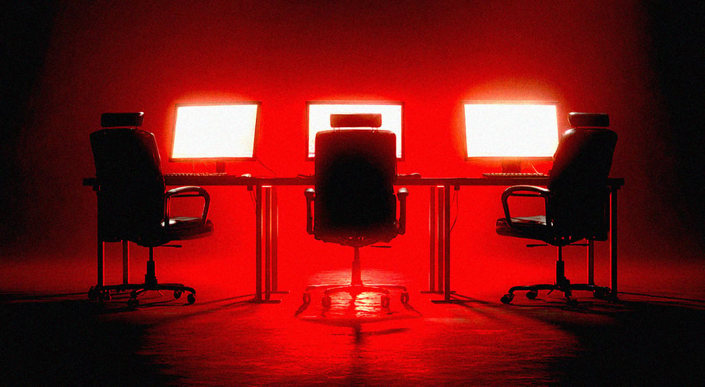 hackers, chairs, pc
