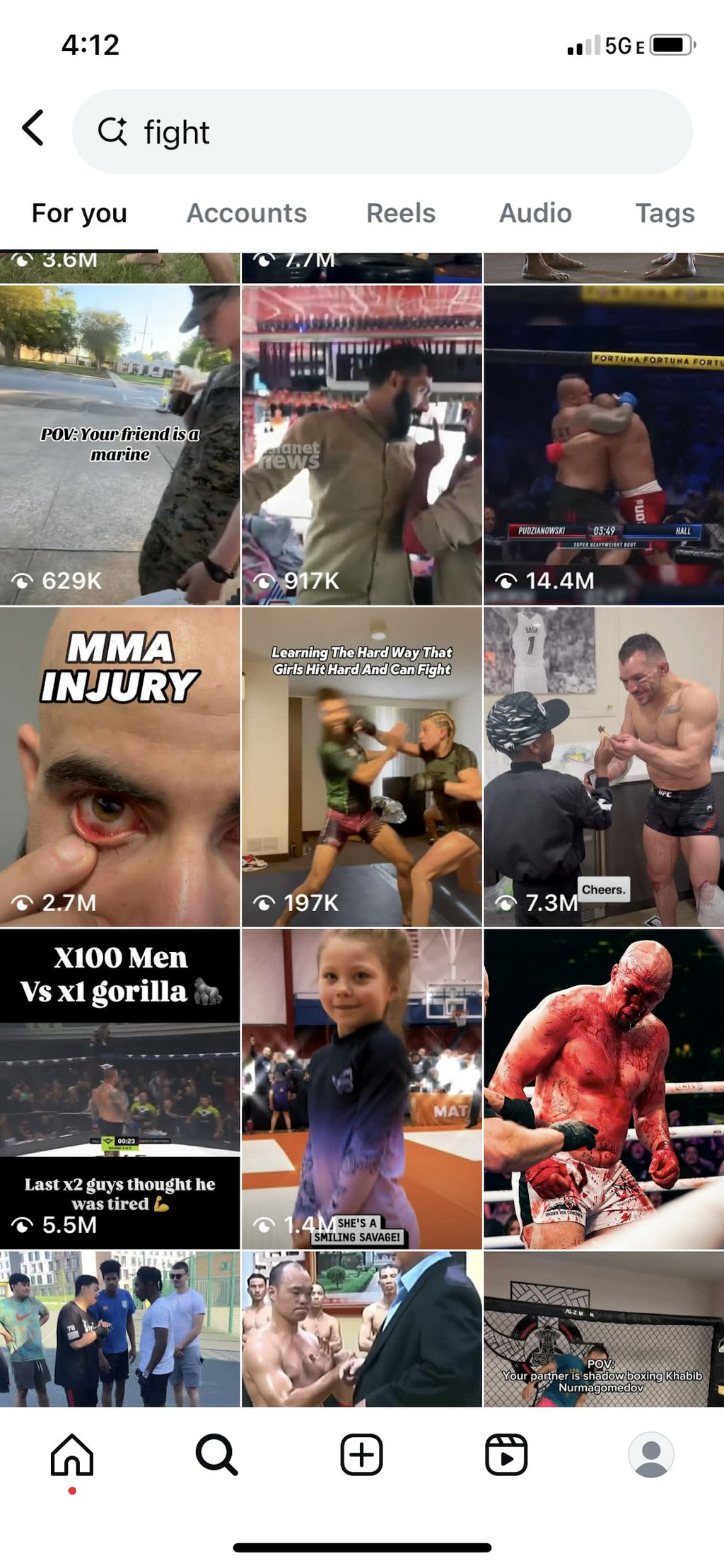 instagram-fight-search