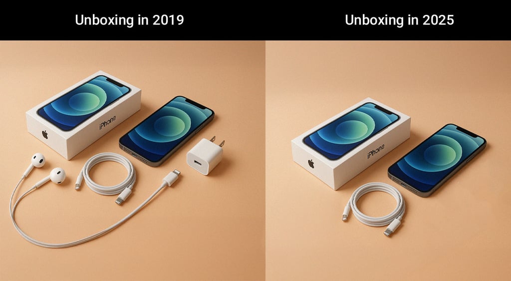 iPhone unboxing comparison