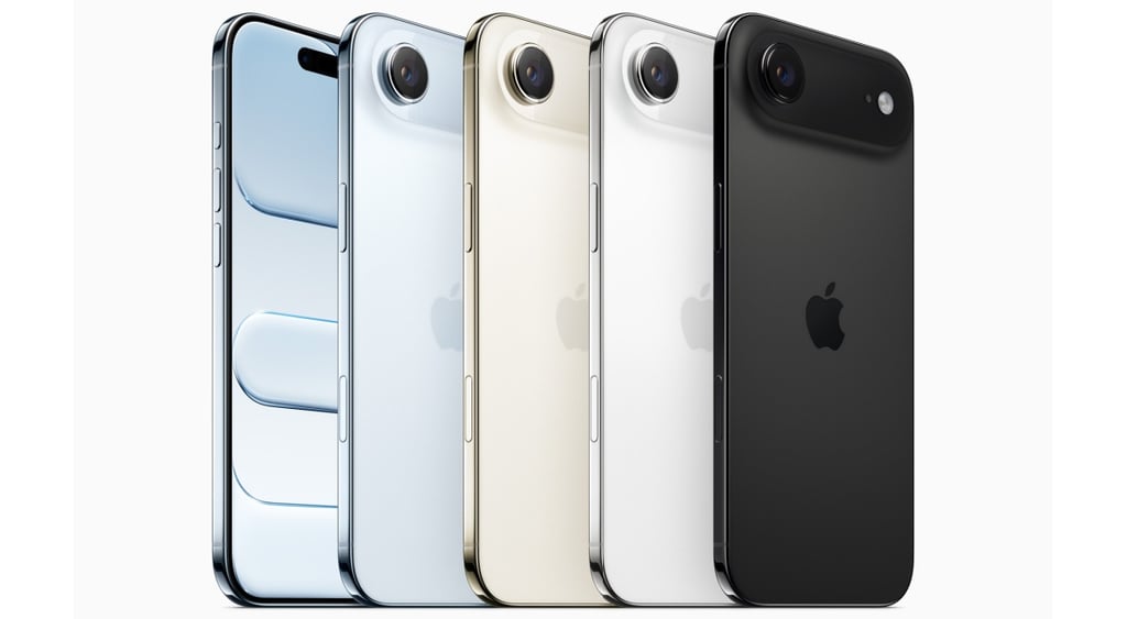 Apple iPhone Air colors