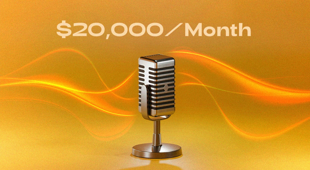 microphone 20k dollar per month voice acting