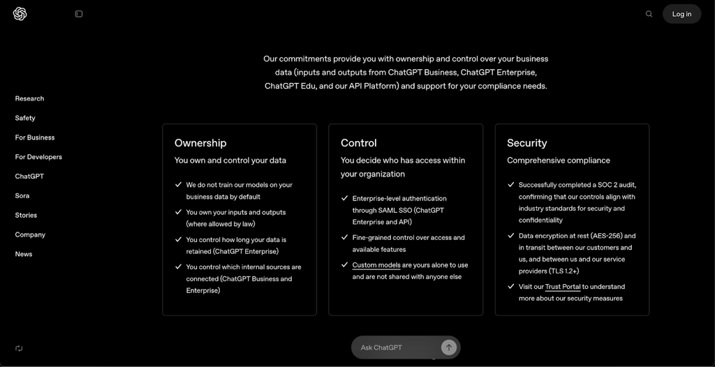 Open ai terms