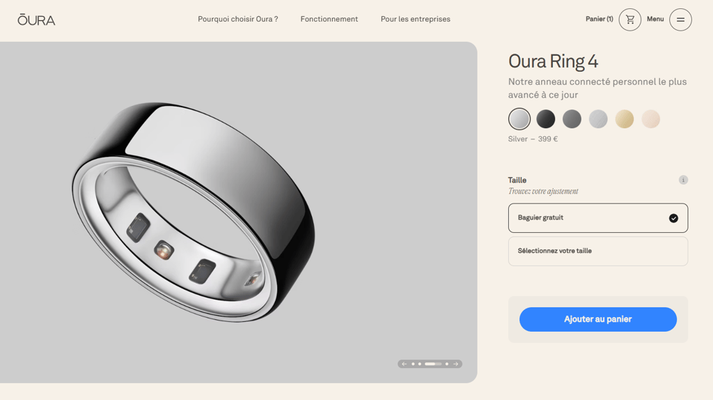 Choose your Oura ring