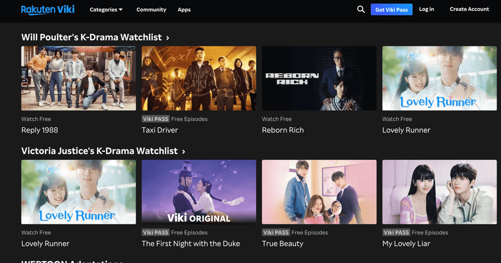 Viki Rakuten TV shows