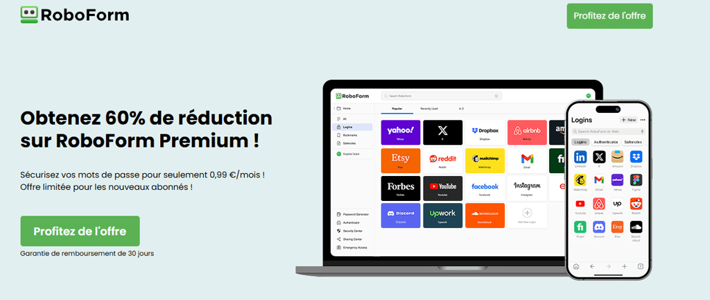 Roboform offer