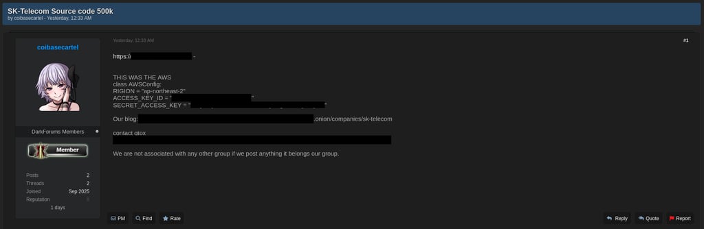 SK Telecom data breach
