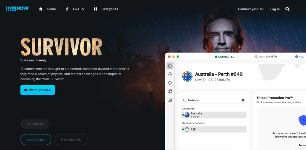 Survivor-online-9now