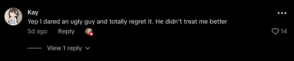ugly-tiktok-comment