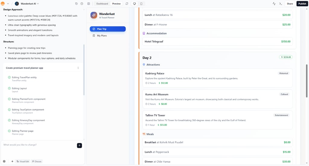 Base44 app is ready