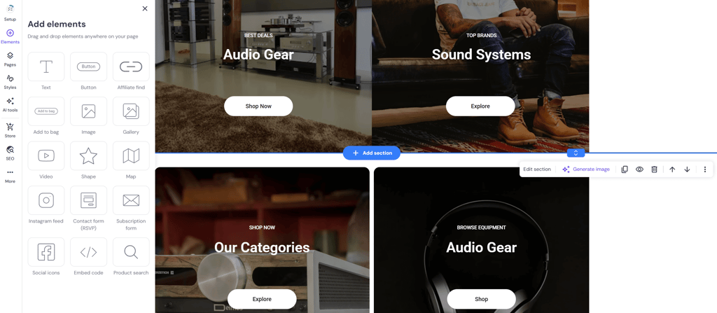 hostinger store page