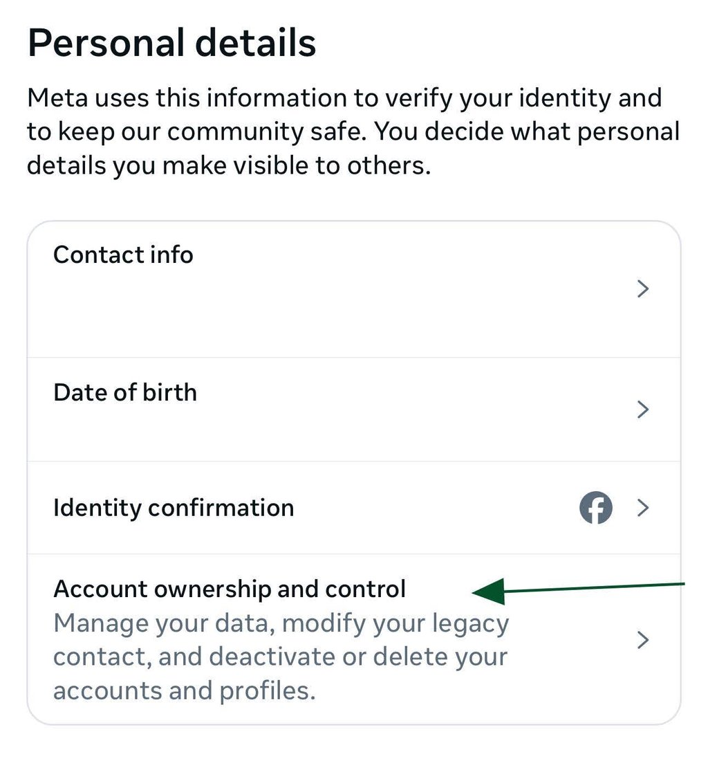 Tap Account ownership and control